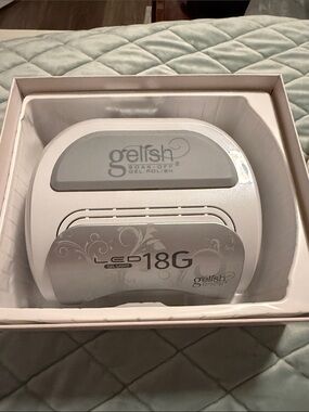 Gelish LED18G White Gel Nail Lamp - Professional LED Gel Light